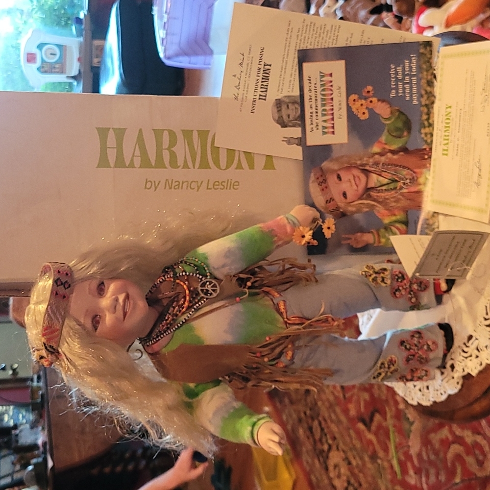 Harmony by Nancy Leslie with Rare Red Eyes